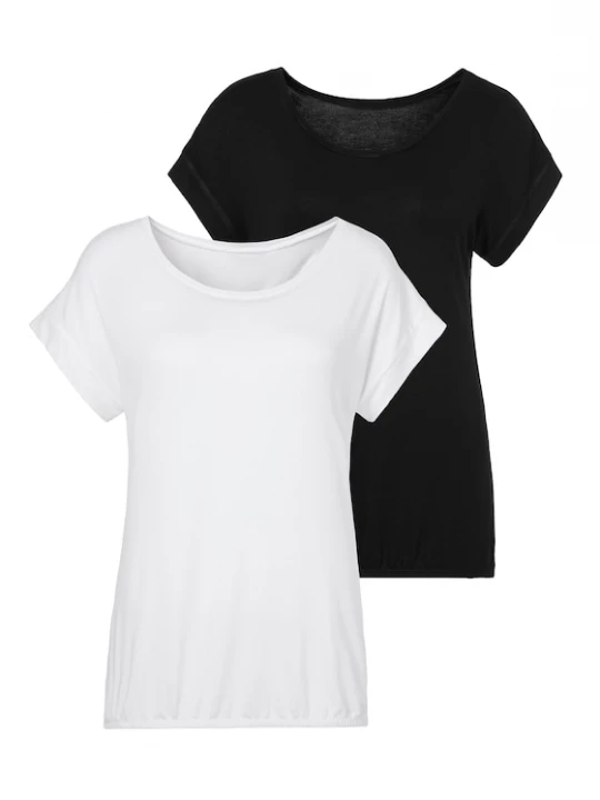 Foto van product VIVANCE Shirt zwart / wit