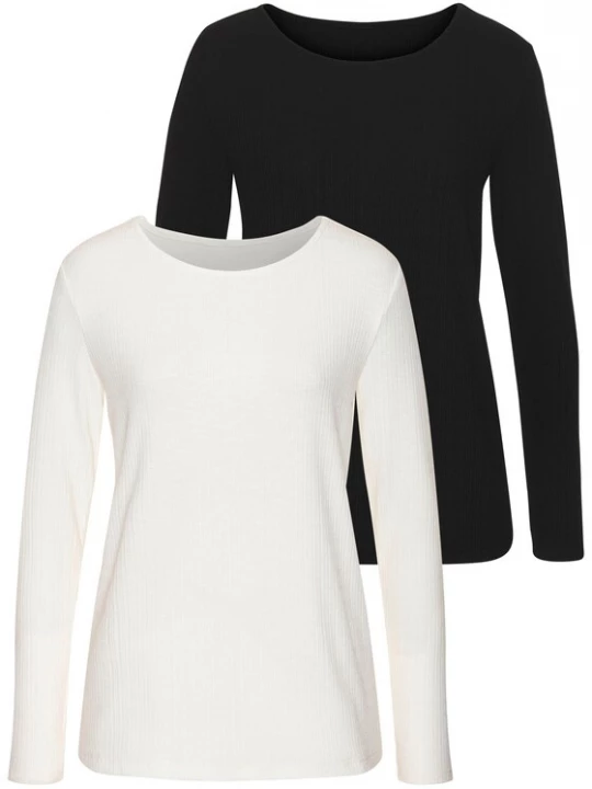 Foto van product VIVANCE Shirt zwart / wit