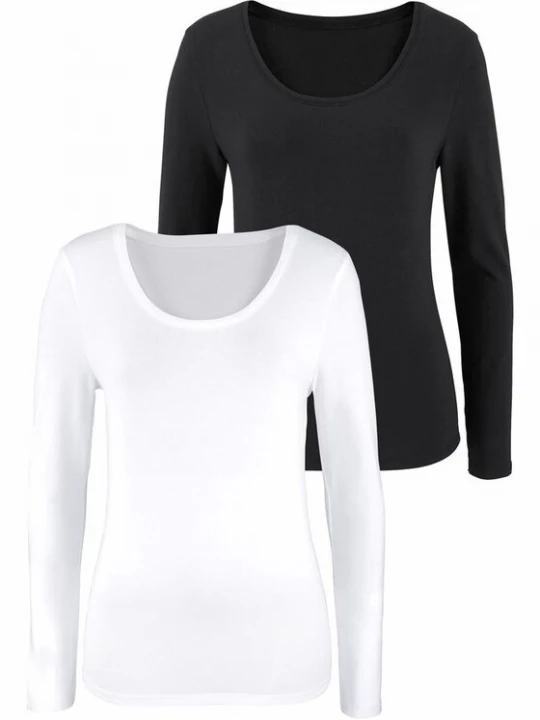 Foto van product VIVANCE Shirt zwart / wit