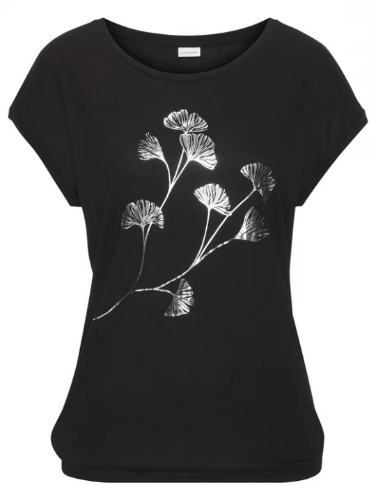 Foto van product VIVANCE Shirt zwart / zilver