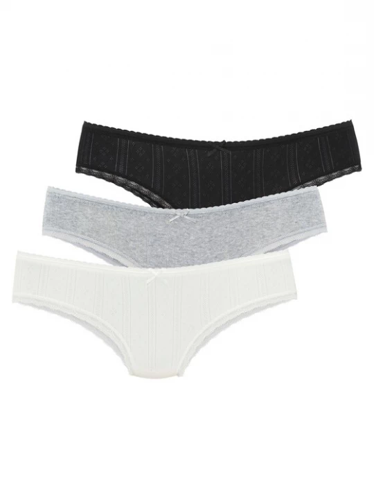 Foto van product VIVANCE Slip lichtbeige / grijs / zwart
