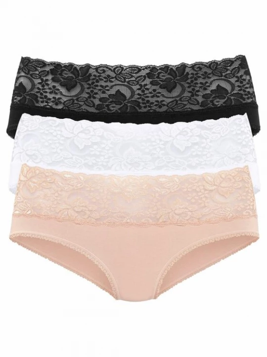 Foto van product VIVANCE Slip nude / zwart / wit
