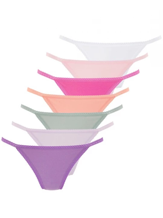 Foto van product VIVANCE String lila / pink / pastelroze / wit