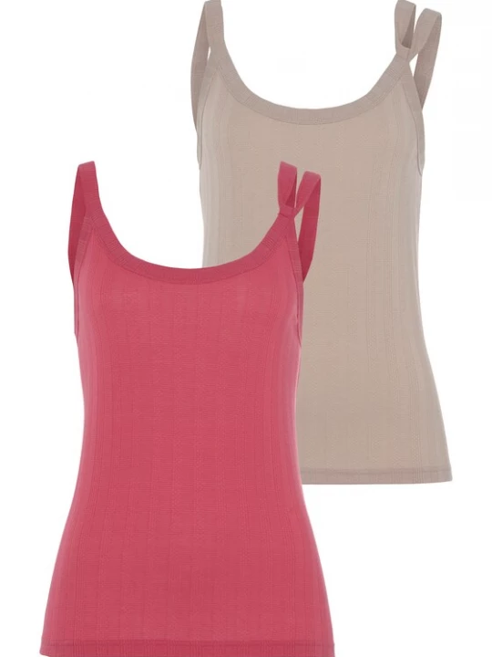 Foto van product VIVANCE Top grijs / pink