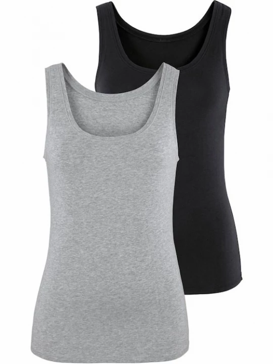 Foto van product VIVANCE Top grijs / zwart