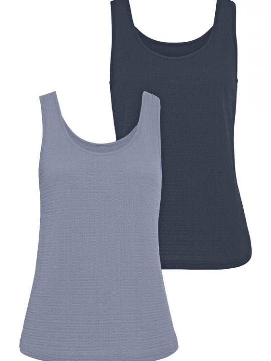 Foto van product VIVANCE Top nachtblauw / duifblauw