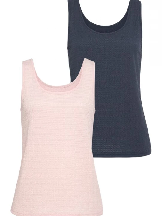 Foto van product VIVANCE Top nachtblauw / rosa
