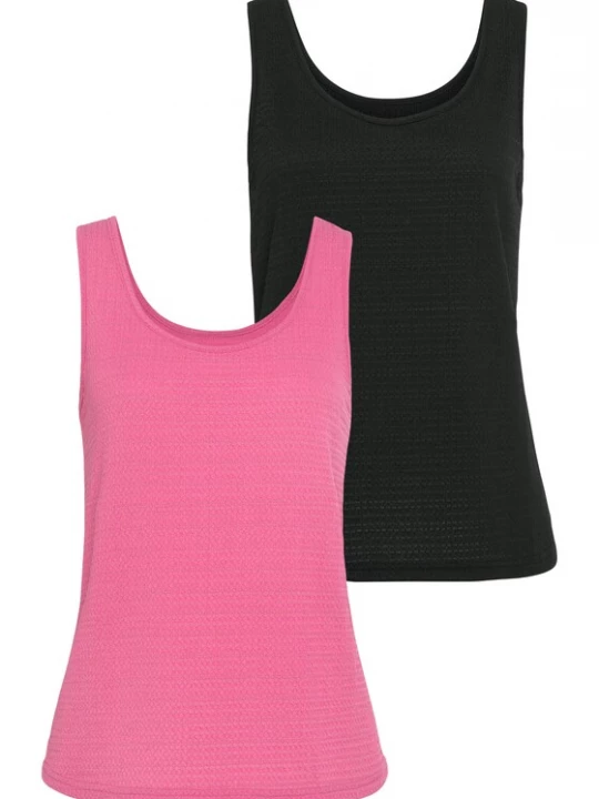Foto van product VIVANCE Top pink / zwart