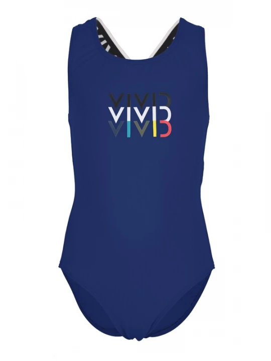 Foto van product VIVID Badpak blauw / wit