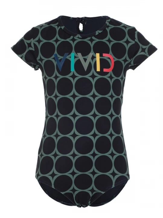 Foto van product VIVID Badpak navy / donkerblauw / donkergroen / rood