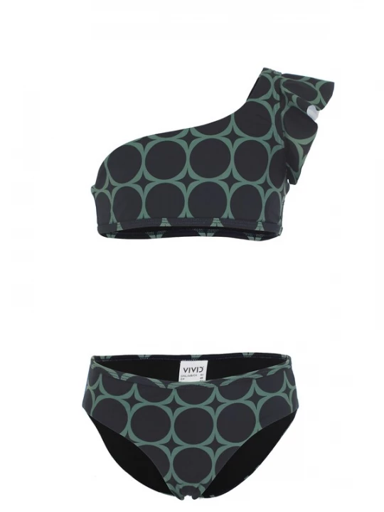 Foto van product VIVID Bikini nachtblauw / donkergroen