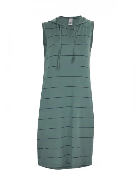 Foto van product VIVID Jurk donkerblauw / pastelgroen