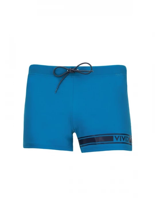 Foto van product VIVID Zwembroek cyaan blauw / zwart