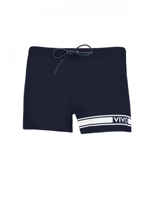 Foto van product VIVID Zwembroek donkerblauw / wit