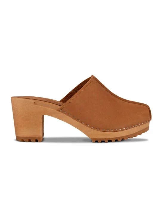 Foto van product Vivisence Clogs 'B0004' lichtbruin