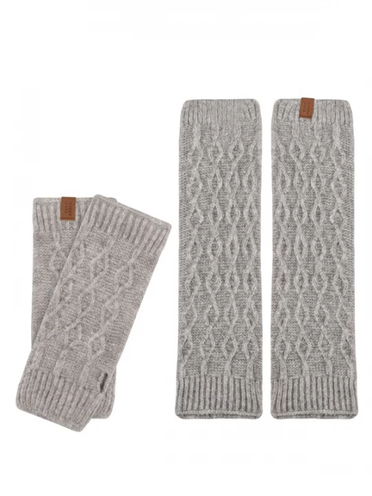 Foto van product Vivisence Handschoenen met korte vingers '7300 Set' grijs