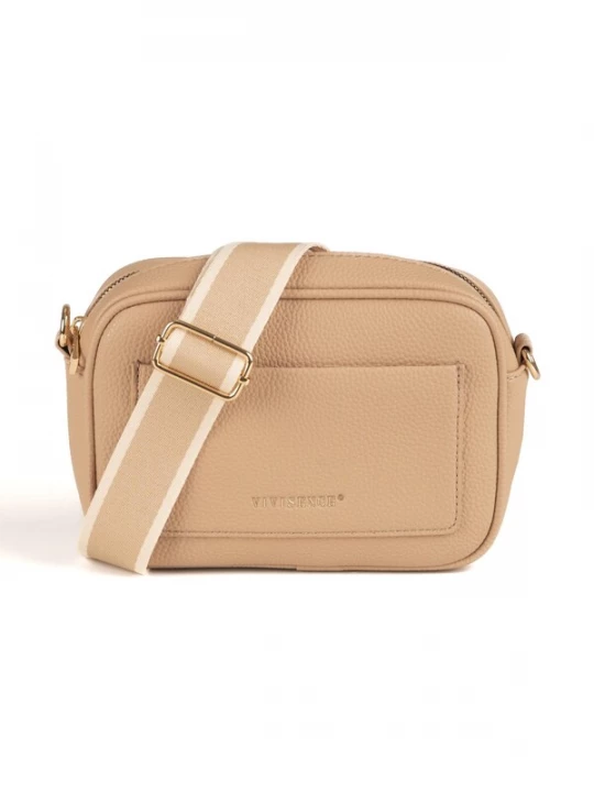 Foto van product Vivisence Handtas 'T0008' beige