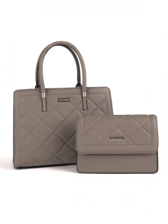 Foto van product Vivisence Handtas 'T0012' grijs