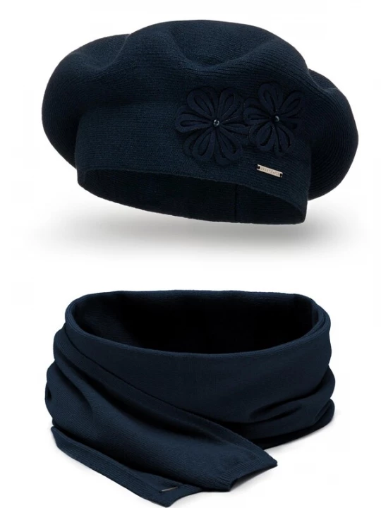 Foto van product Vivisence Muts '7007 Set' donkerblauw