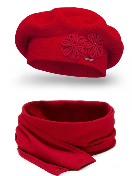 Foto van product Vivisence Muts '7007 Set' rood