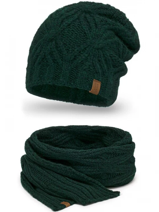 Foto van product Vivisence Muts '70112 Set' donkergroen