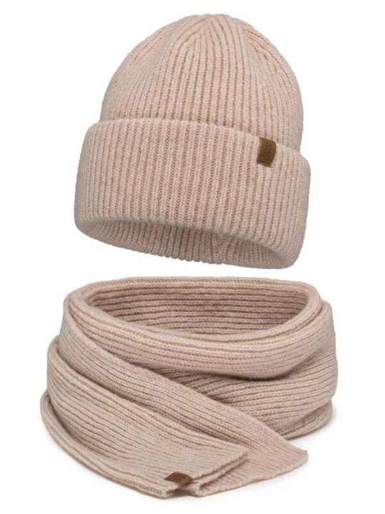 Foto van product Vivisence Muts '70113 Set' beige
