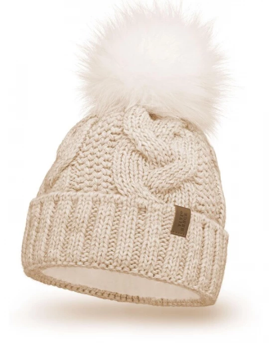 Foto van product Vivisence Muts '7014' lichtbeige