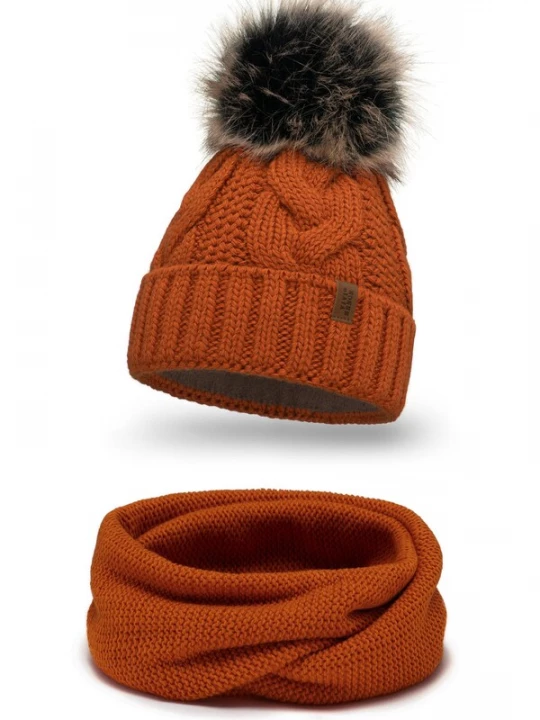 Foto van product Vivisence Muts '7014 Set' oranje