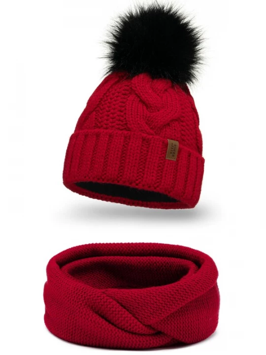Foto van product Vivisence Muts '7014 Set' rood