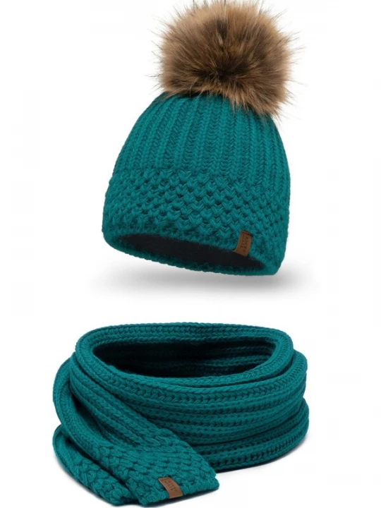 Foto van product Vivisence Muts '7016 Set' turquoise