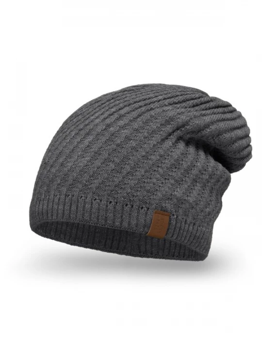 Foto van product Vivisence Muts '7017' donkergrijs