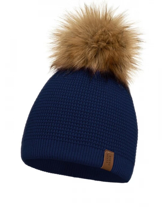 Foto van product Vivisence Muts '7041' donkerblauw
