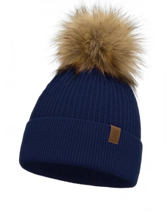 Foto van product Vivisence Muts '7042' donkerblauw