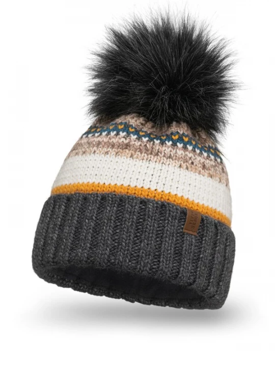Foto van product Vivisence Muts '7099' donkergrijs