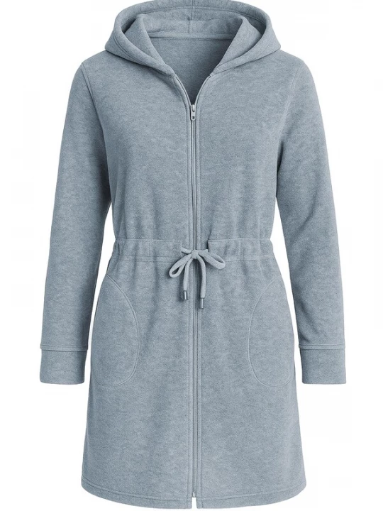 Foto van product Vivisence Ochtendjas '5012' grijs