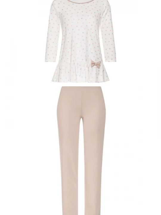 Foto van product Vivisence Pyjama '2033' lichtbeige