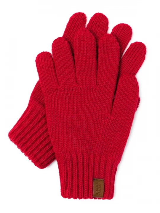 Foto van product Vivisence Vingerhandschoenen '7014R' rood