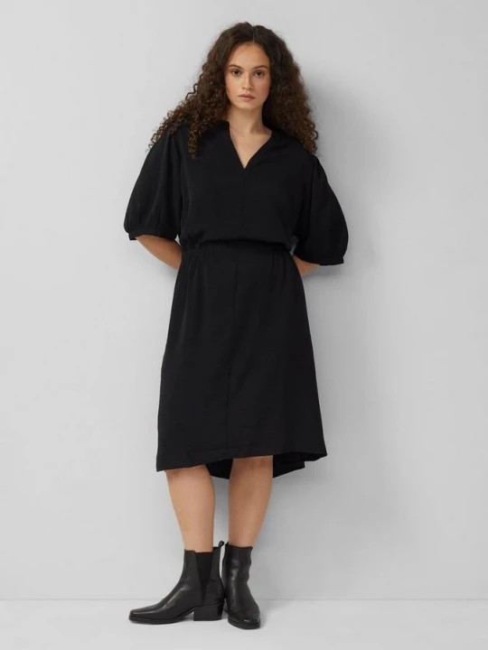 Foto van product Vloeiende jurk QS zwart