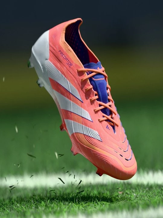 Foto van product Voetbalschoenen voor harde ondergrond Adidas koraalrood