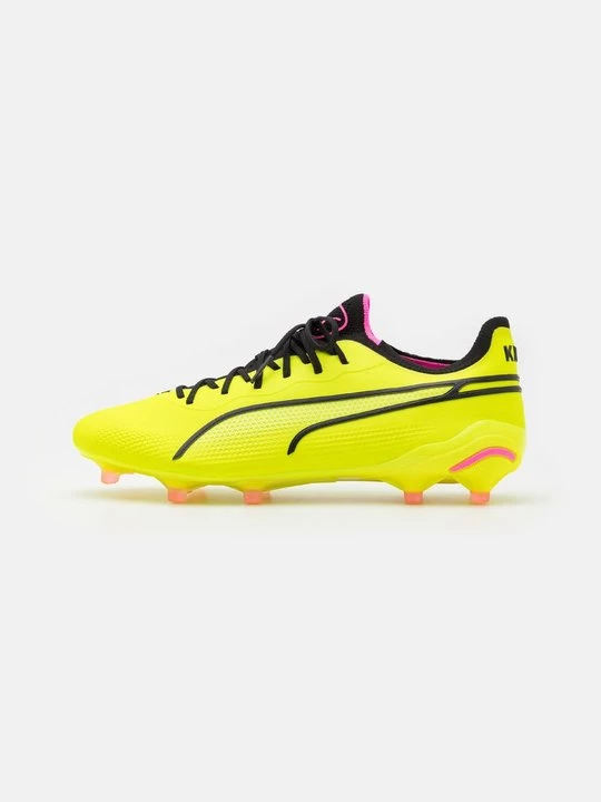 Foto van product Voetbalschoenen voor harde ondergrond Puma geel