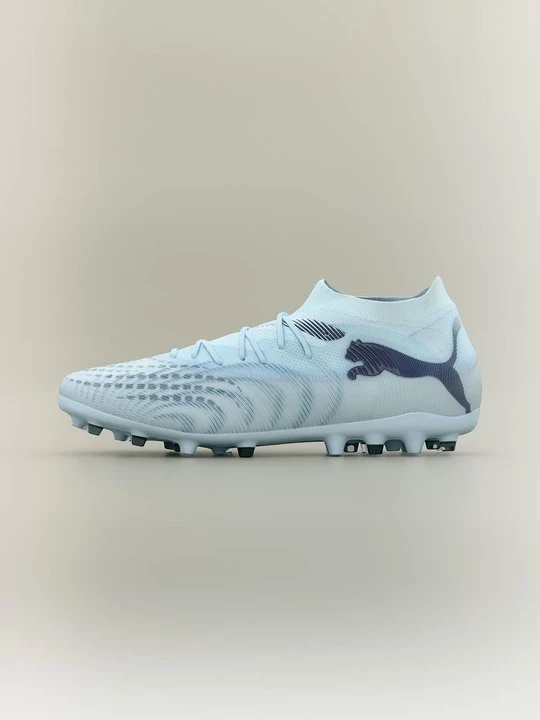 Foto van product Voetbalschoenen voor harde ondergrond Puma lichtblauw