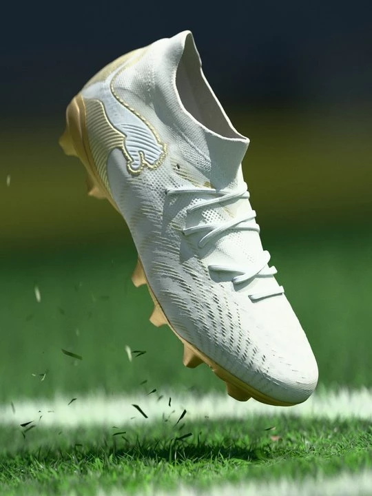 Foto van product Voetbalschoenen voor harde ondergrond Puma wit