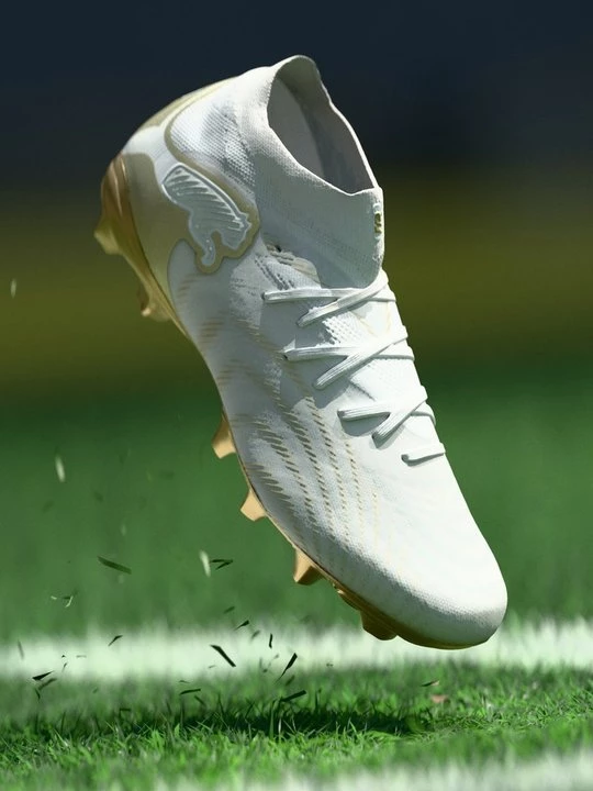 Foto van product Voetbalschoenen voor harde ondergrond Puma wit
