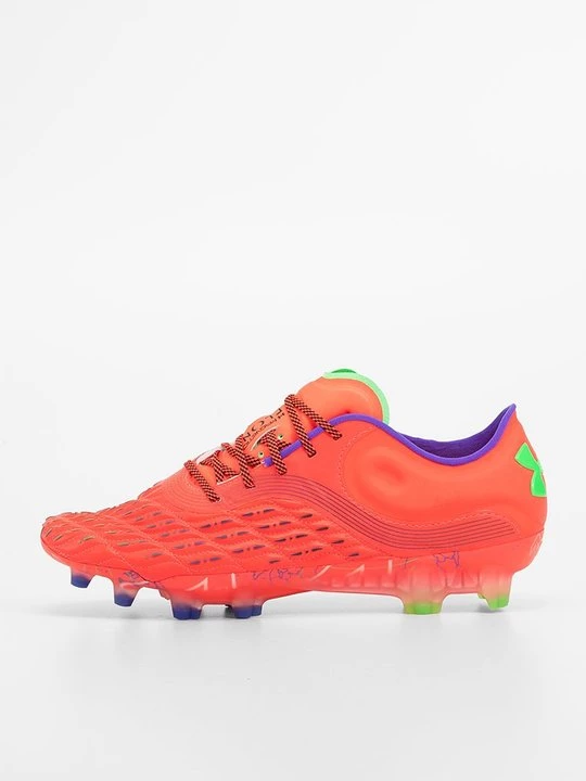 Foto van product Voetbalschoenen voor harde ondergrond Under Armour oranje