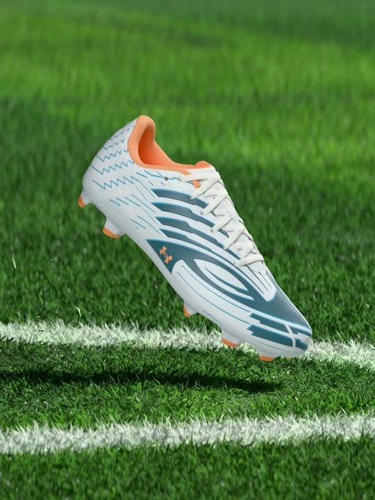 Foto van product Voetbalschoenen voor harde ondergrond Under Armour wit