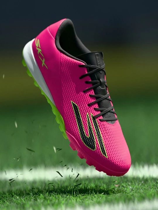 Foto van product Voetbalschoenen voor kunstgras Skechers donkerroze