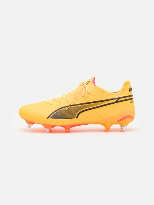 Foto van product Voetbalschoenen voor zachte ondergrond Puma geel gemêleerd