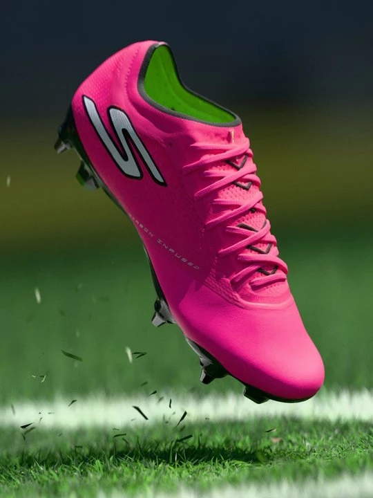Foto van product Voetbalschoenen voor zachte ondergrond Skechers donkerroze