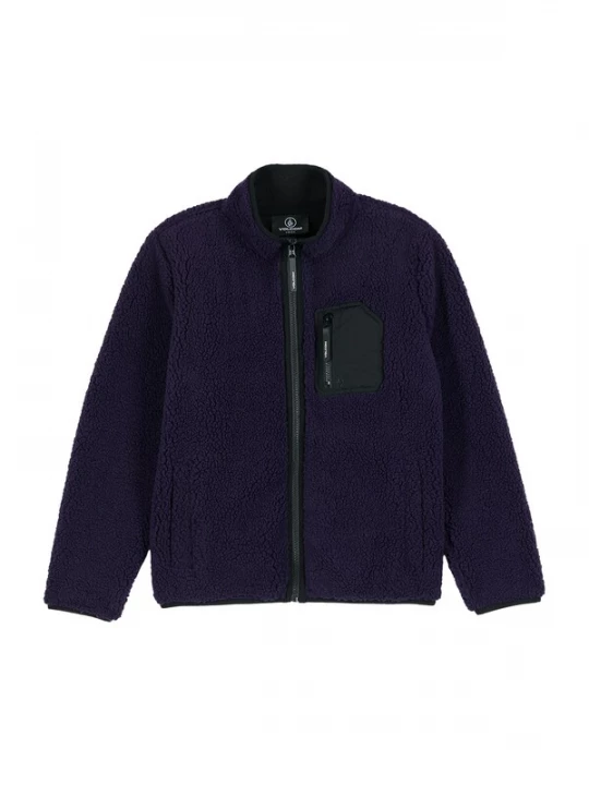 Foto van product Volcom Fleece jas 'Muzzer Fuzzar' lila