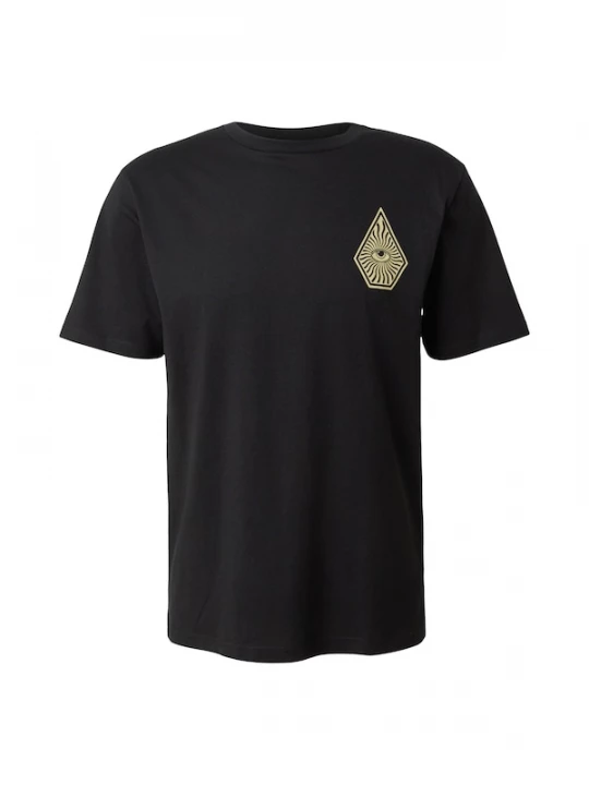 Foto van product Volcom Shirt 'ALL SEEING' crème / pasteelgeel / zwart